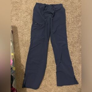 Navy Jockey Scrub Pants